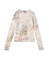 Wmns Jordan Air Jordan L/S Top-JORDAN-Forget-me-nots Online Store