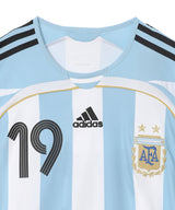Argentina Home Jersey 2006 Messi-adidas-Forget-me-nots Online Store