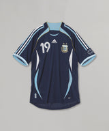 Argentina Away Jersey 2006 Messi-adidas-Forget-me-nots Online Store