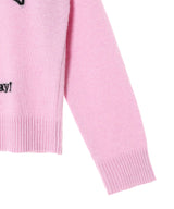 Graphic Wool Mix Poodle Crewneck-GANNI-Forget-me-nots Online Store