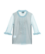 Sheer Jacquard Top-GANNI-Forget-me-nots Online Store