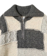 Wool Cotton Mix Knit Sweater-GANNI-Forget-me-nots Online Store