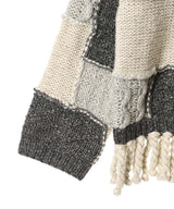 Wool Cotton Mix Knit Sweater-GANNI-Forget-me-nots Online Store