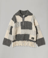 Wool Cotton Mix Knit Sweater-GANNI-Forget-me-nots Online Store