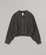 Sst Double Layered Cropped Track Top-adidas-Forget-me-nots Online Store