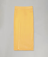 Flex Velvet Side Slit Skirt-kotohayokozawa-Forget-me-nots Online Store