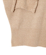 T D V-Neck Knit Top-kotohayokozawa-Forget-me-nots Online Store