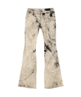 Draped Flare Jeans-LOADINGROOM-Forget-me-nots Online Store