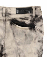 Draped Flare Jeans-LOADINGROOM-Forget-me-nots Online Store