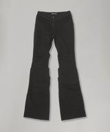 Draped Flare Jeans-LOADINGROOM-Forget-me-nots Online Store