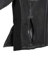 Fur Hoodie Zip Jacket-LOADINGROOM-Forget-me-nots Online Store