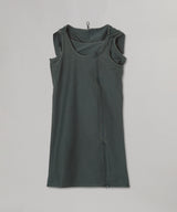 Messy Tank Dress-LOADINGROOM-Forget-me-nots Online Store