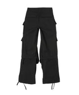 Cowl Cargo Pants-LOADINGROOM-Forget-me-nots Online Store