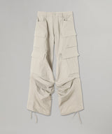 Cowl Cargo Pants-LOADINGROOM-Forget-me-nots Online Store