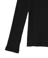 Moon Logo Bicolor Ribbed Jersey Ls T-Shirt