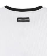 Moon Logo Bicolor Ribbed Jersey Ls T-Shirt