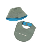 Baby Hat & Bib Set-THE NORTH FACE-Forget-me-nots Online Store