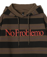 No Problemo Striped Hoodie