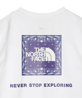 S/S Bandana Square Logo Tee-THE NORTH FACE-Forget-me-nots Online Store