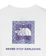 T S/S Bandana Square Logo Tee-THE NORTH FACE-Forget-me-nots Online Store