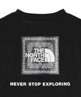 T S/S Bandana Square Logo Tee-THE NORTH FACE-Forget-me-nots Online Store