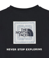 T S/S Bandana Square Logo Tee-THE NORTH FACE-Forget-me-nots Online Store