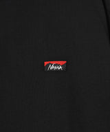 Eco Hybrid Box Logo Embroidery L/S Tee-NANGA-Forget-me-nots Online Store