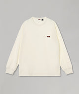 Eco Hybrid Box Logo Embroidery L/S Tee-NANGA-Forget-me-nots Online Store