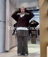 Vase Of Flowers Printed Jersey Skirt