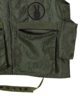 Radio Vest - Python Jacquard Sateen-NEEDLES-Forget-me-nots Online Store