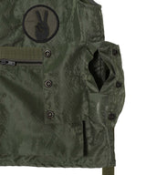 Radio Vest - Python Jacquard Sateen-NEEDLES-Forget-me-nots Online Store