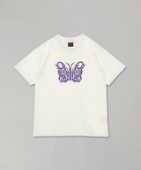 Needles X Kae Tanaka S/S Crew Neck Tee - Poly Jersey / Kt Papillon-NEEDLES-Forget-me-nots Online Store
