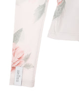 Knotted Jersey Top-rokh-Forget-me-nots Online Store