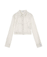 Buttoned Peplum Shirts-rokh-Forget-me-nots Online Store