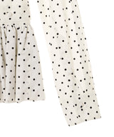 Buttoned Peplum Shirts-rokh-Forget-me-nots Online Store