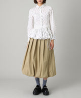 Buttoned Peplum Shirts-rokh-Forget-me-nots Online Store