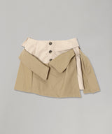 Trench Element Skirt-rokh-Forget-me-nots Online Store