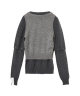 Detachable Sleeve Cardigan And Tank Top-rokh-Forget-me-nots Online Store