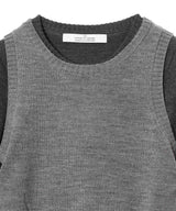 Detachable Sleeve Cardigan And Tank Top-rokh-Forget-me-nots Online Store