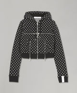 Broken Zip-Up Hoodie-rokh-Forget-me-nots Online Store