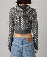 Broken Zip-Up Hoodie-rokh-Forget-me-nots Online Store