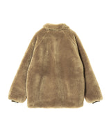 Fur Jacket - Acrylic Pile-Needles-Forget-me-nots Online Store