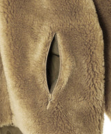 Fur Jacket - Acrylic Pile-Needles-Forget-me-nots Online Store