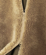 Fur Jacket - Acrylic Pile-Needles-Forget-me-nots Online Store