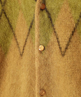 Mohair Cardigan - Argyle-Needles-Forget-me-nots Online Store