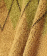 Mohair Cardigan - Argyle-Needles-Forget-me-nots Online Store