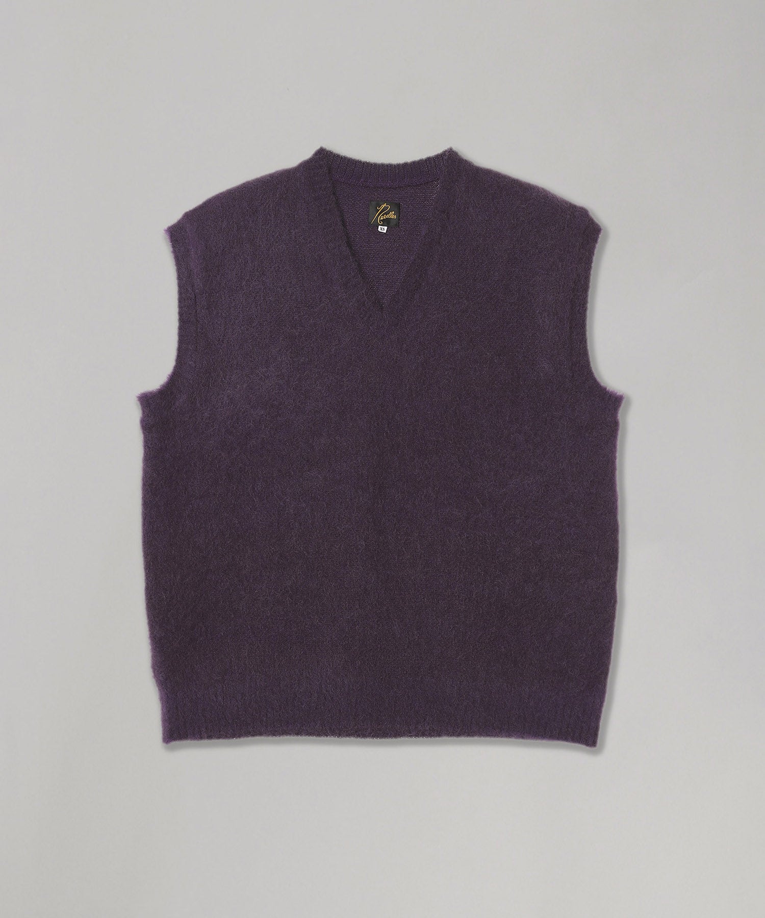 ニードルズ(NEEDLES)｜Mohair Knit Vest - Solid｜Forget-me-nots