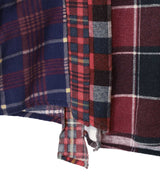 Flannel Shirt -> 7 Cuts Shirt-Needles-Forget-me-nots Online Store