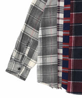 Flannel Shirt -> 7 Cuts Shirt-Needles-Forget-me-nots Online Store
