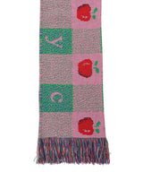 Apple Scarf-MONTMARTRE NEW YORK-Forget-me-nots Online Store